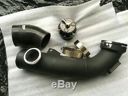 BMW 335 N54 Twin Turbo Forge Motorsport Single Blow Off Valve and Hard Pipe