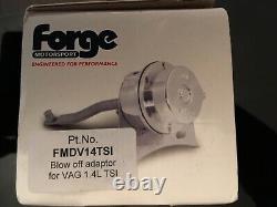 Forge Blow Off Dump Valve Spacer Adaptor Kit VAG 1.4 TSI Twincharged Polished