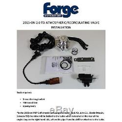 Forge Golf MK7 R Dump Valve Atmospheric Blow Off & Fit Kit FMDVMK7A 2013 on Pol