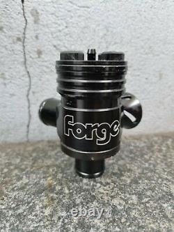 Forge Motorsport Black Splitter Recirculation & Blow Off Valve Kit fit 1.8T VAG