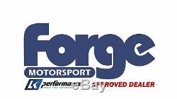 Forge Motorsport Blow Off Dump Valve & Kit Black Fits Ford Focus MK2 2.5 ST 225
