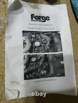 Forge Motorsport Blow Off Dump Valve Kit Renault Clio Mk4 RS 1.6 200/220 Trophy