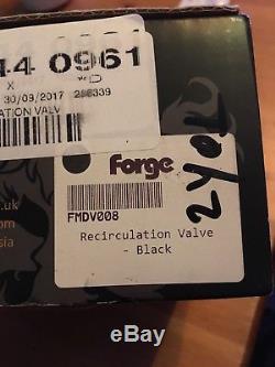 Forge Motorsport Recirculating Diverter Dump Valve VAG 1.8T Turbo Black FMDV008