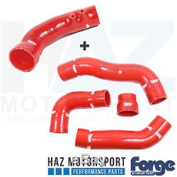 Forge Motorsport Turbo Boost Hose + Inlet Hose Honda Civic Type R 2.0T FK2 RED