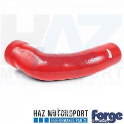 Forge Silicone Intake Inlet Hose + Clamp For Honda Civic Type R 2.0T FK2 15- RED
