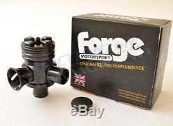 Forge Splitter R Golf Mk4 1.8 Turbo Dump Valve Recirculating Blow Off Black New